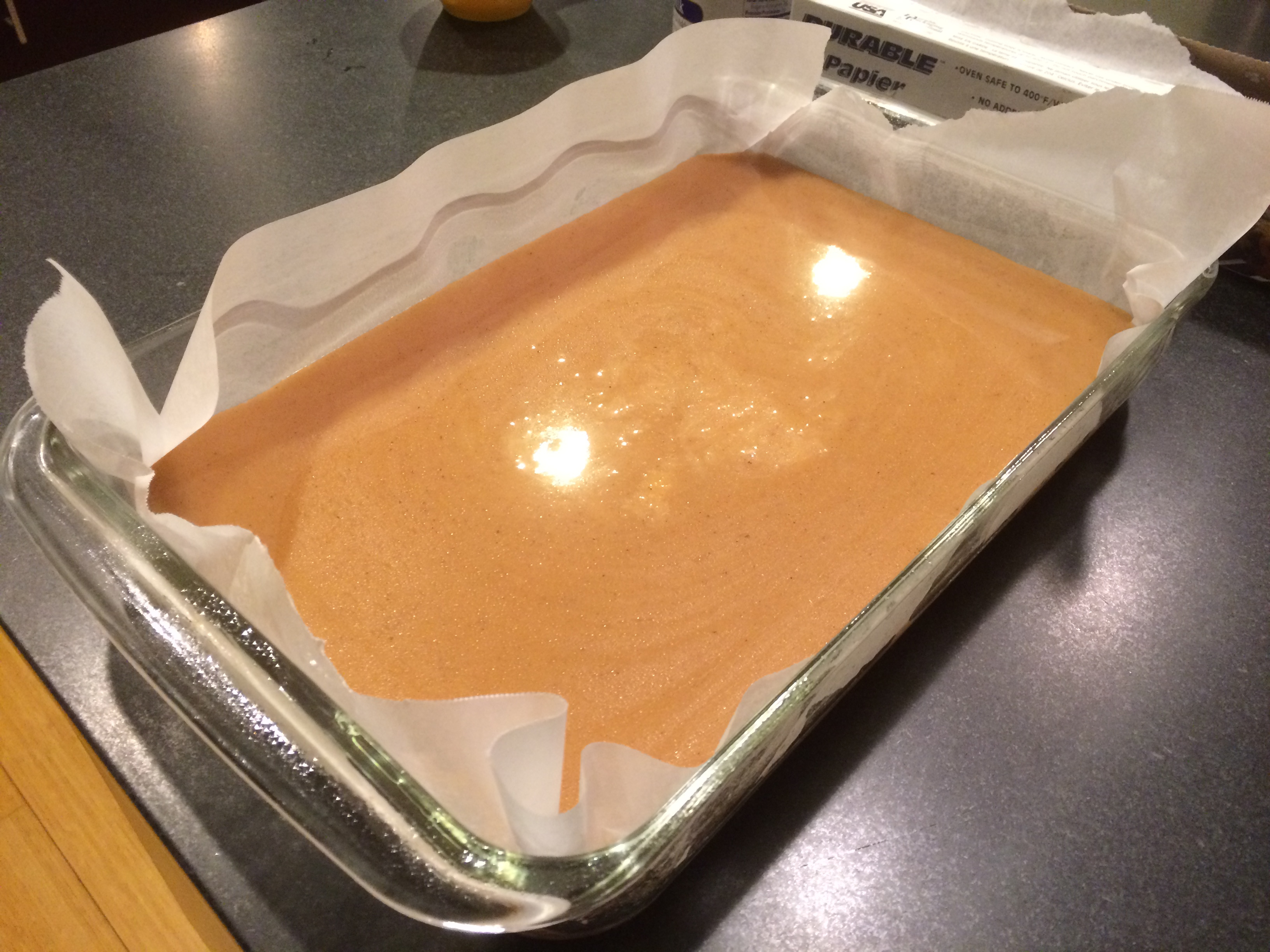 Caramel for Scotchmallows should look like this when done.