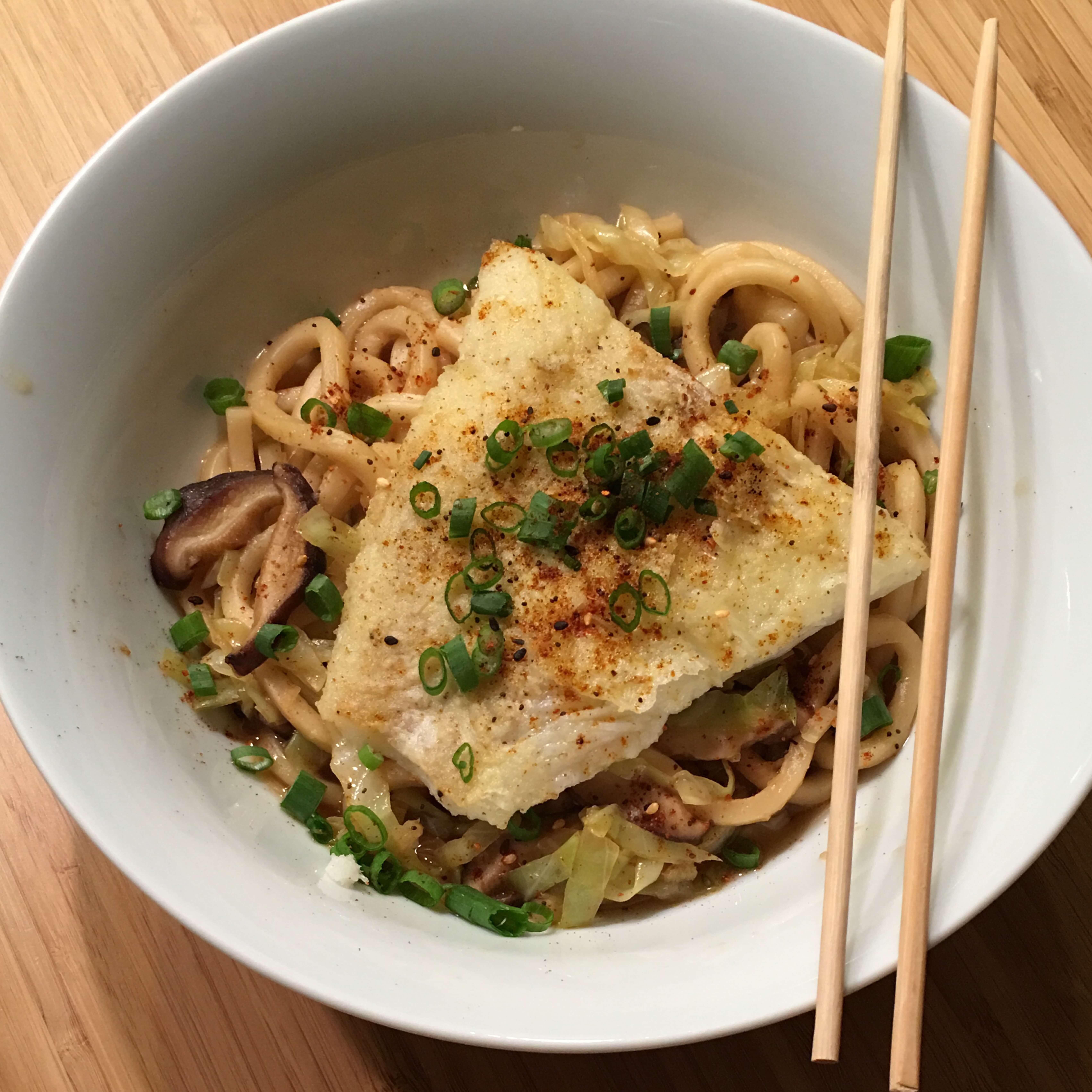 Seared Cod & Udon Noodles